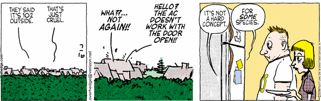 Over the Hedge comic strip for 2009-07-16